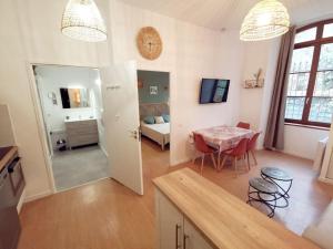 Appartements LA GABICHE - NOUVEAU T2 FACE AUX THERMES : photos des chambres