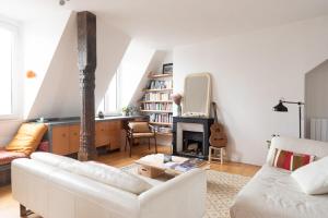 Appartements 120 m with terrace - in the heart of the Marais : photos des chambres