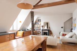 Appartements 120 m with terrace - in the heart of the Marais : photos des chambres