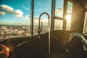 Wanna na 20 piętrze, City View, Hanza Tower - 戈莱纽夫