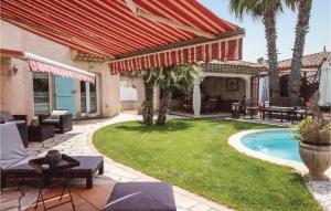 Maisons de vacances Amazing Home In Puisserguier With 3 Bedrooms, Private Swimming Pool And Outdoor Swimming Pool : photos des chambres