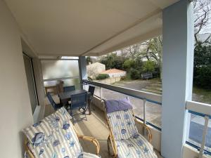 Appartement à Arcachon: Plages et commerces à pied, balcon, parking, 4 couchages - FR-1-474-193