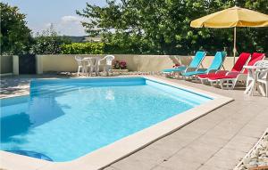 Maisons de vacances Amazing home in Fanjeaux with Outdoor swimming pool, WiFi and 2 Bedrooms : photos des chambres