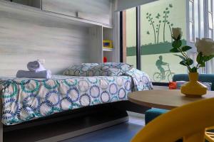 APTOTIV209 - Espectacular aparta estudio tipo loft - Chapinero - Wifi - TV