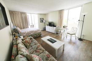 Standard Studio, Queen bed with Sofa - #0511 room in Tropical Studios at Marine Surf Waikiki - FREE PARKING - BEST LOCATION - FULL KITCHEN - SWIMMING POOL