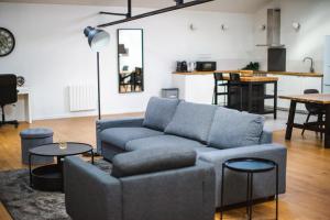 Appartements Loft grand Paris, une grande piece ouverte : photos des chambres