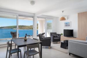 Apartment in Kanica with sea view terrace air conditioning WiFi 5156 1