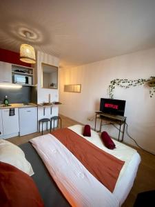 Appartements Splendide studio Moderne - Proche centre - Laverie : photos des chambres