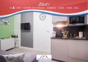 Appartements SweetHome Dijon - Zola : photos des chambres