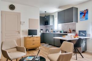 Appartements Appartement pour 2 a 150m du port de St-Martin-de-Re : photos des chambres
