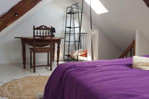 Maisons de vacances Maison chaleureuse proche Dinan, Dinard, St Malo : photos des chambres