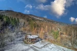 Chabrowo Retreat - dom 220m2 nad jeziorem Klimkówka, Beskid Niski