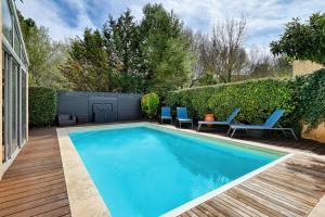 Villas Beautiful villa with pool in Le Tholonet : photos des chambres