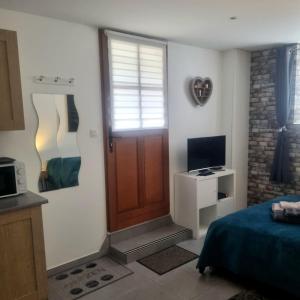 Appartements Studio de 23 m² au centre de Montfort L'amaury : photos des chambres