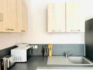 Appartements *Le Golden Blue* Magnifique T3 a 5min du centre avec parking gratuit : photos des chambres