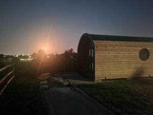 Spring Tide Cliff Top Glamping Pod with direct Sea Views