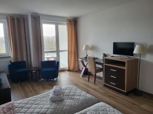 Apartament prywatny w 4 -gwiazdkowym Hotelu Diva, 250m do morza, blisko dworzec PKP, WiFi darmowe, Parking, Balkon, Basen, Sauna, Grota solna, SPA, Siłownia, Restauracje,