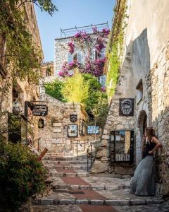 Appartements Studio au calme, avec terrasse et parking a Eze village : photos des chambres