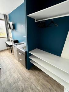 Appartements Nancy Brabois CHRU Studio 45 equipe refait a neuf : photos des chambres