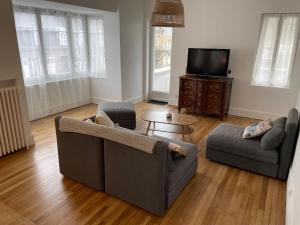 Apt Spacieux-Centre ville-Moulins-Le Pal 20min