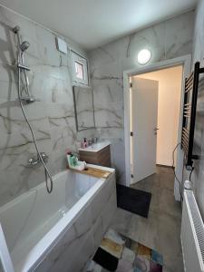 Design europarlament apartment with private terrace