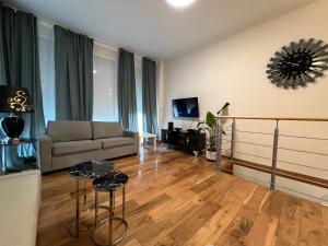 Design europarlament apartment with private terrace