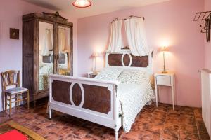 Maisons d'hotes Le Relais de Tamaroque : Chambre Double – Vue sur Lac