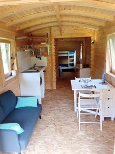 Chalets Roulotte toute equipee : photos des chambres