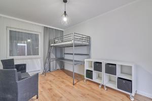 Apartament z ogrodem