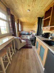 Cuddles & Bubbles Cozy Cabin with jacuzzi spa hot tub