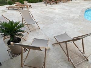 Villas Charming, chic, secluded villa within walking distance from Lorgues : photos des chambres