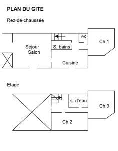 Maisons de vacances Hebergement 86G1001 : photos des chambres