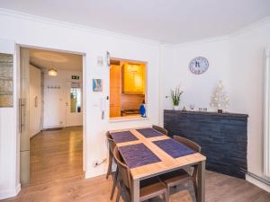 Spacious studio with separate sleeping area