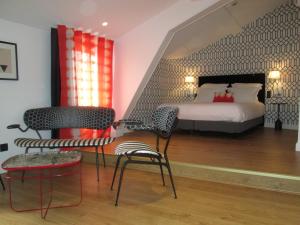 Hotels The Originals Boutique, Hotel Le Lion, Clermont-Ferrand : photos des chambres