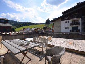 Appartement Centre Les Gets, Pied des Pistes, Belle Terrasse, 2 Ch, 1 Cabine, 68 Couchages - FR-1-623-99
