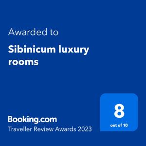 Sibinicum luxury rooms