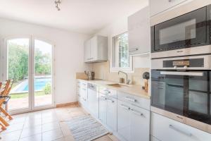 Maisons de vacances Le Puy du Roy - Climatise et piscine privee : photos des chambres