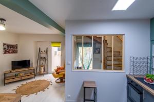 Maisons de vacances Loft 23 B - Appt a Niort pour trois : photos des chambres