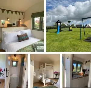 The Woolly Sheep Shepherd Huts - Llanglydwen