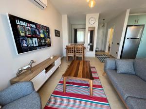 2+1 House in Bodrum center with sea view and big private garden