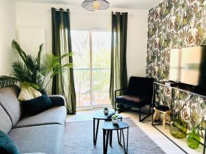 Appartements LE PRADO - Spacieux studio tout confort sur les hauteurs de Grasse : photos des chambres