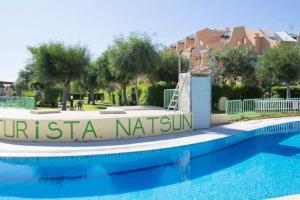 Estudio en Urbanización naturista con piscina junto al mar