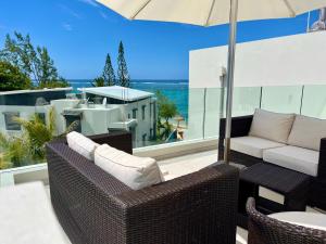 Exclusive beachfront penthouse