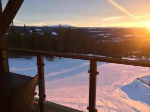 Björnrike Vemdalen. Mitt i backen - Hedeviken