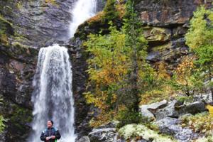 Björnrike Vemdalen. Mitt i backen