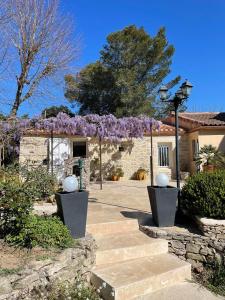 Maisons d'hotes Le mazet en ete - studio en garrigue nimoise : photos des chambres