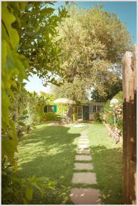 Apartment mit Gartenblick