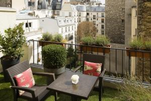 Hotels Hotel Residence Foch : Chambre Double Élégance avec Terrasse