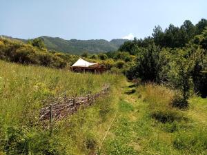 Tentes de luxe Ecolodge de la Ferme du Chant de Cailloux : photos des chambres