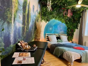 Appartements Le monde D avatar avec Balneo et table de massage : photos des chambres